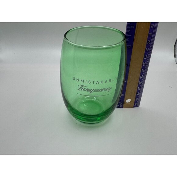 Unmistakably Tanqueray New in Box Green Glass 5" tall - Picture 5 of 5